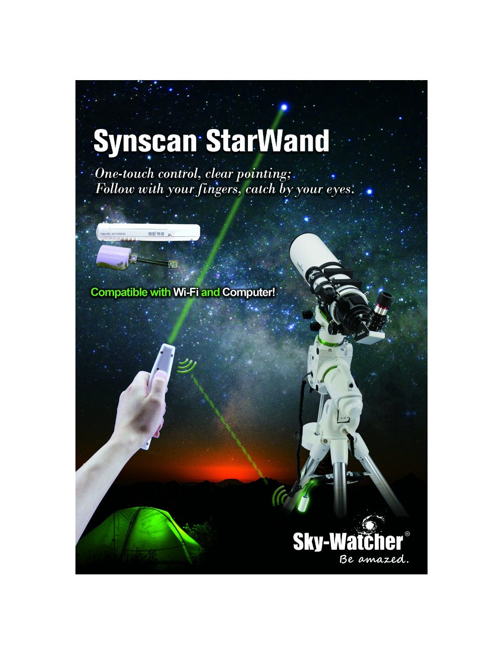 Système de pointage manuel assisté StarWand Sky-Watcher