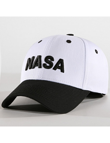 Casquette NASA Blanche et noire