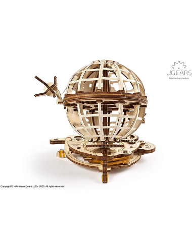 Globe terrestre 3D Rotatif UGEARS