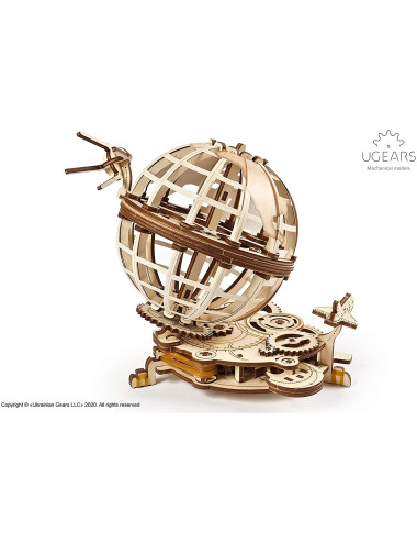 Globe terrestre 3D Rotatif UGEARS