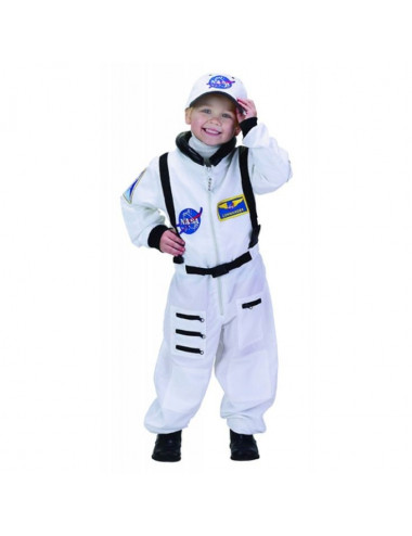 Combinaison blanche Astronaute 4-6 ans
