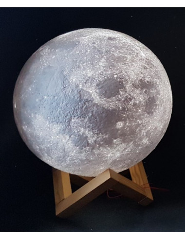 Lune 3D Veilleuse 20cm...