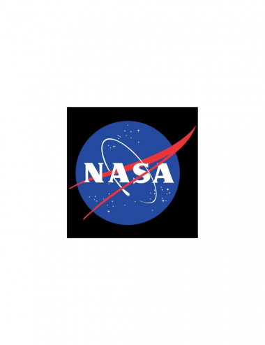 T-Shirt NASA - Noir - Logo