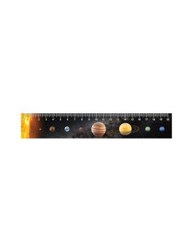 Règle système solaire 3D