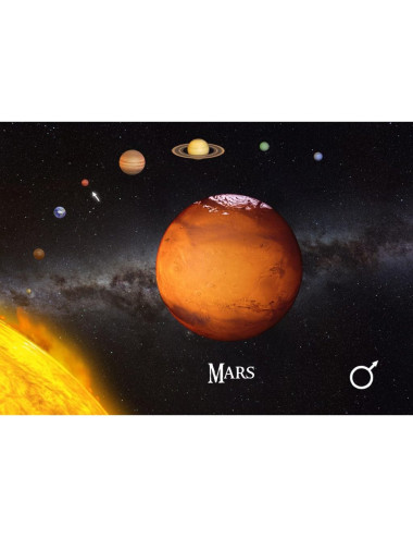 Carte 3D Mars