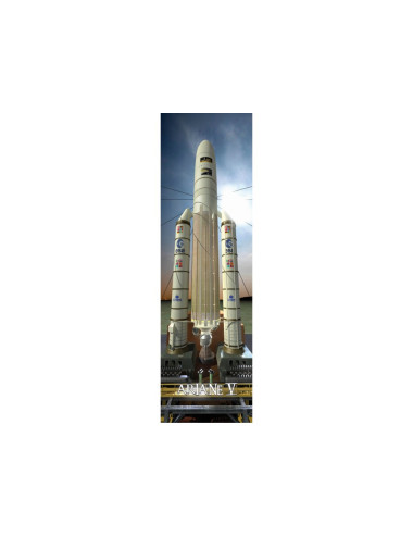 Marque page 3D fusée Ariane 5