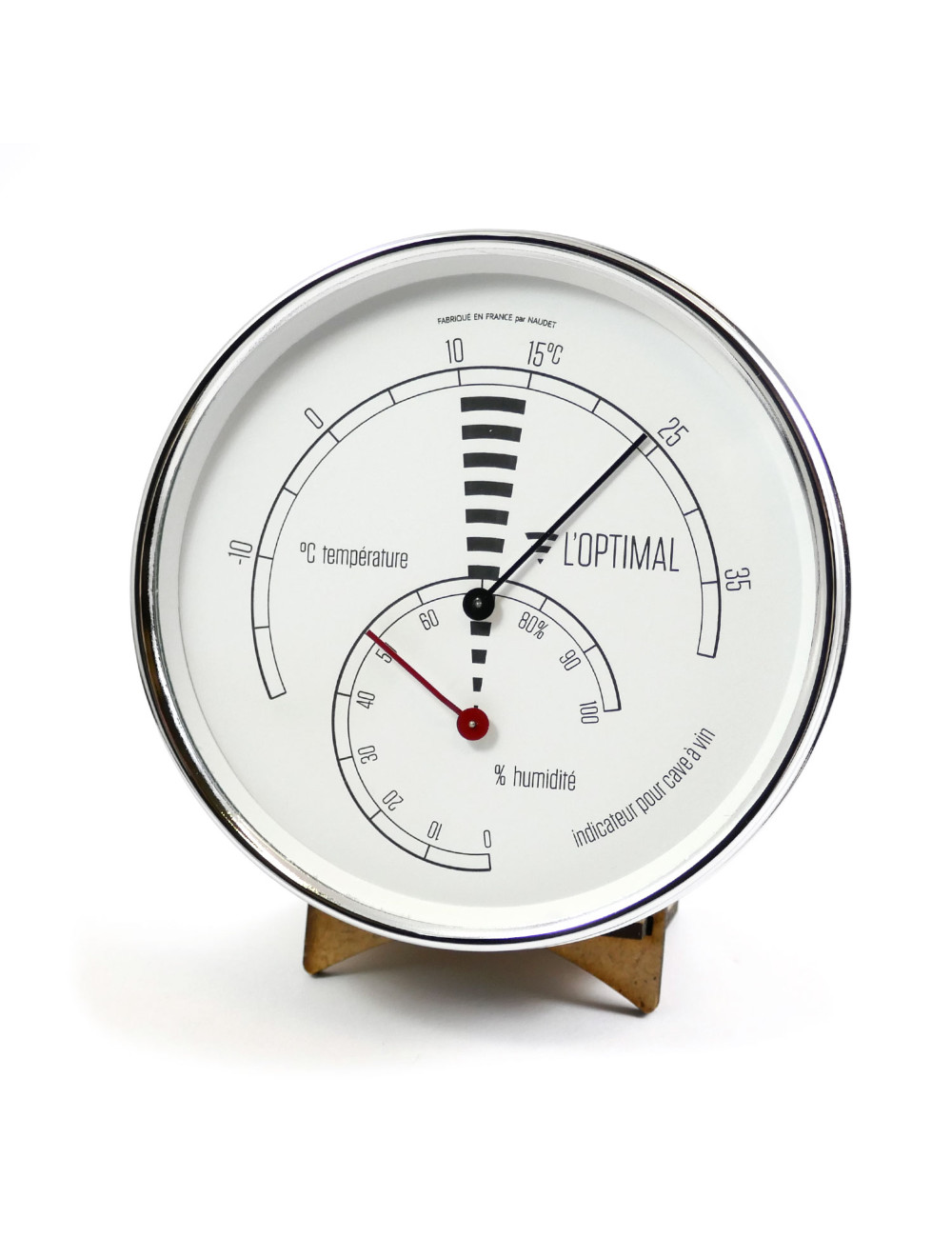 Thermomètre hygromètre Plastimo 3 laiton massif -  - Dingue  d'eau, comme vous !