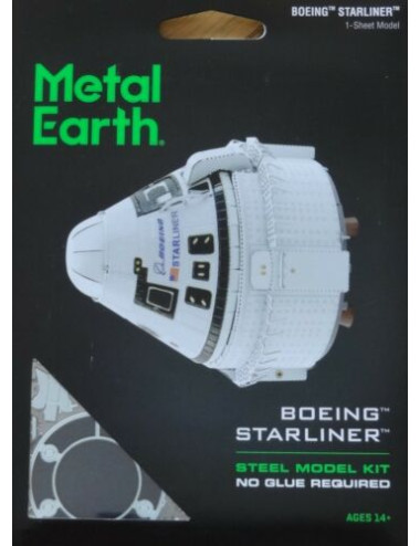 Metal Earth boeing starliner