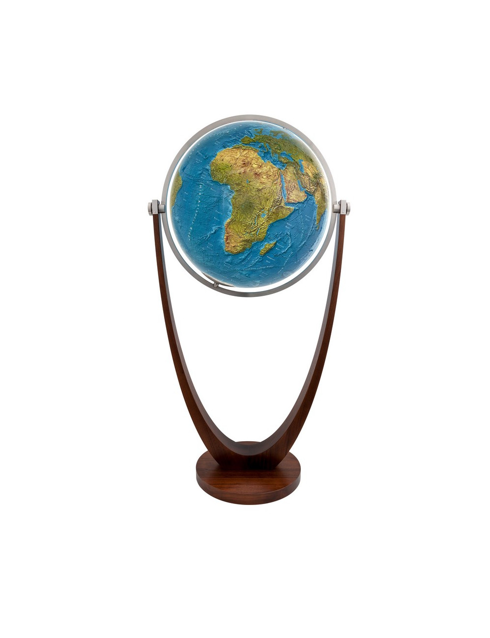 Maquette 3D en bois - Globe terrestre 50 5 cm - La Poste