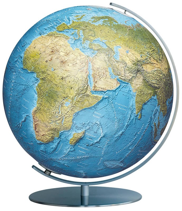 Globe terrestre lumineux DUORAMA 60 Cm magnum pied métal