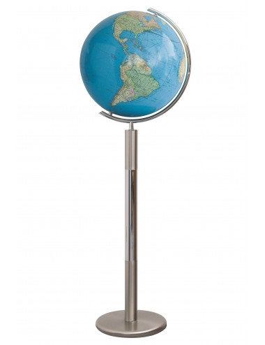 Globe Cristal sur pied acier DUO 40 cm
