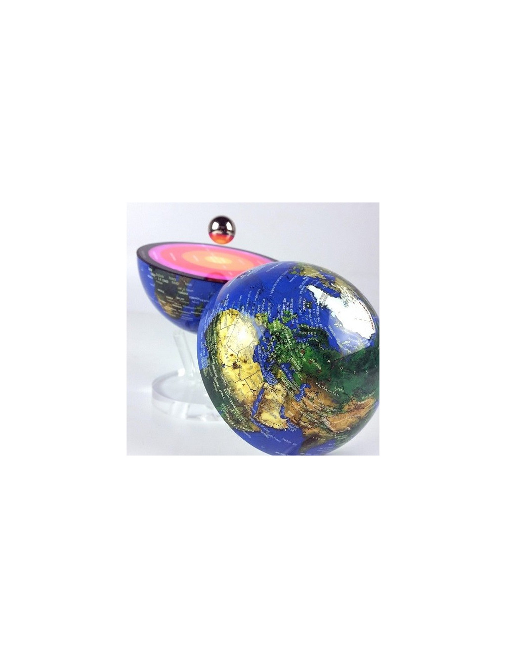 Globe Lumineux Electromagnétique 2 en 1