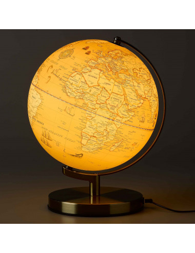 Globe lumineux Vintage 25 cm