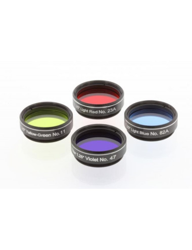 Kit filtres colorés planétaires 31,75mm n° 3 Explore Scientific