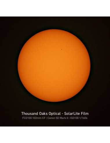 Filtre solaire Sun Catcher pour diamètre extérieur 150-160mm Explore Scientific
